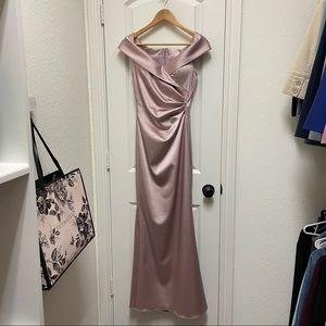 Pink Teri Jon Rickie Freeman Dress petite gala formal